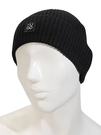 HUGO | Bonnet - Bonnet XOLA | schwarz